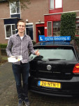 Matthijs Enthoven in 1x geslaagd 12-01-2015